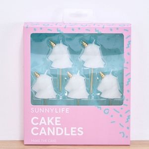 SunnyLIFE Party Supplies - SunnyLIFE Unicorn cake Candles SunnyLIFE Party Supplies - SunnyLIFE Unicorn cake Candles